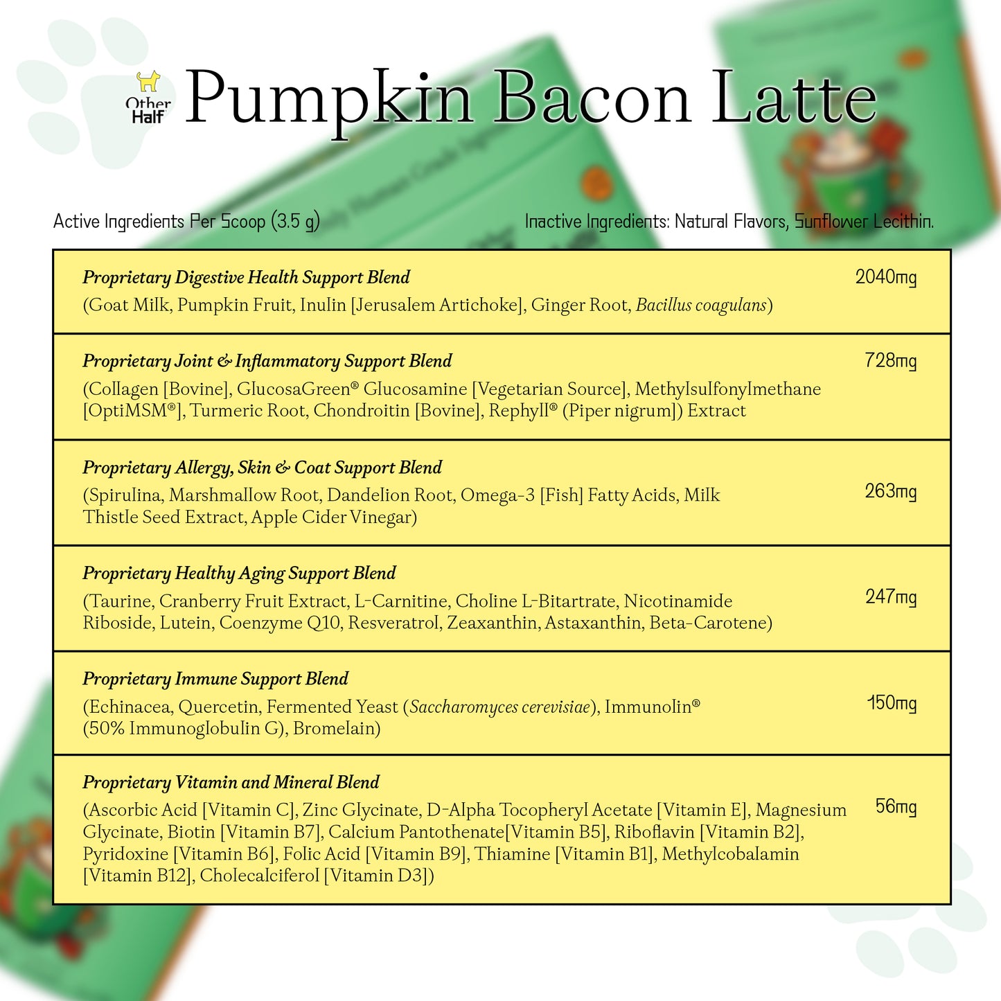 Everyday Pumpkin Bacon Latte Bundle