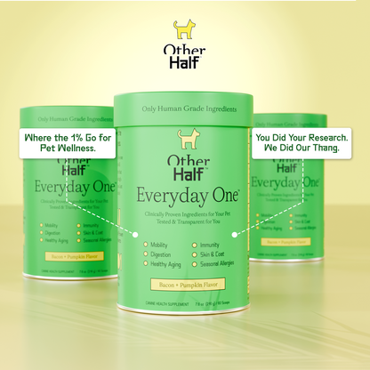 Other Half Everyday One - Clean Dog Multivitamin Supplement | 45 Active Ingredients